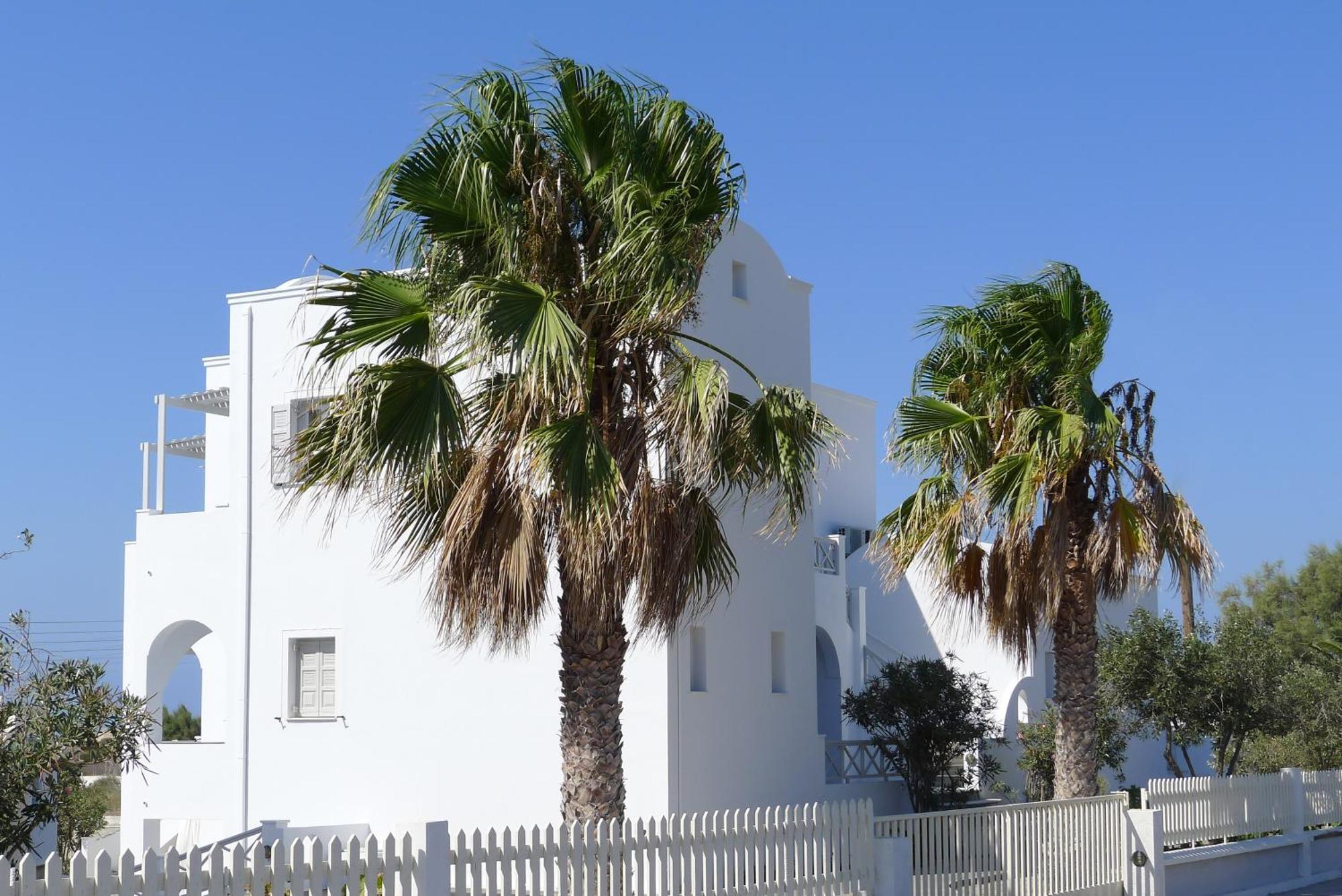 Nostos Studios Perivolos  Buitenkant foto