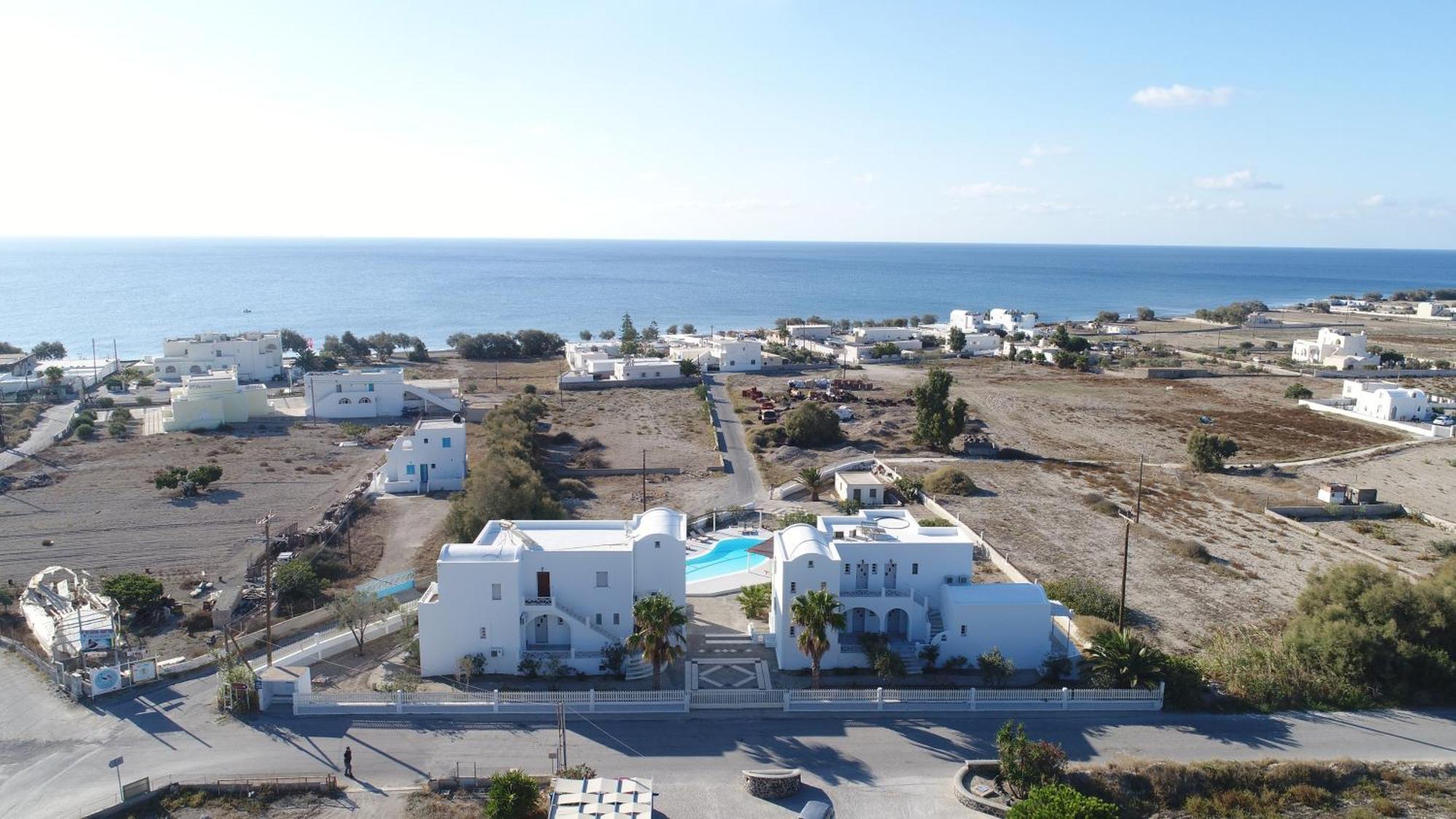 Nostos Studios Perivolos  Buitenkant foto